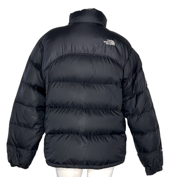 THE NORTH FACE Retro 1996 Black Nuptse 700 Down Puffer Jacket Coat Women's XL - Picture 12 of 16